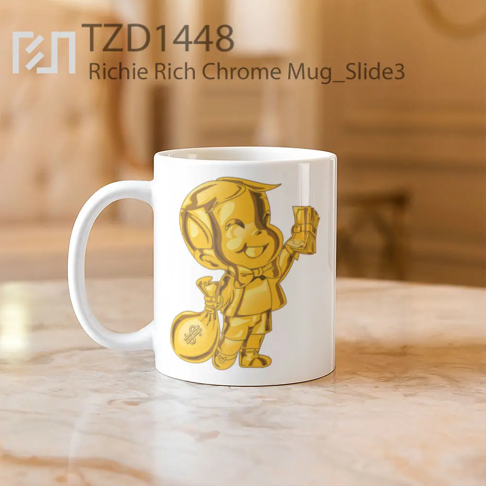 Richie Rich Chrome Mug - All-side / Desain