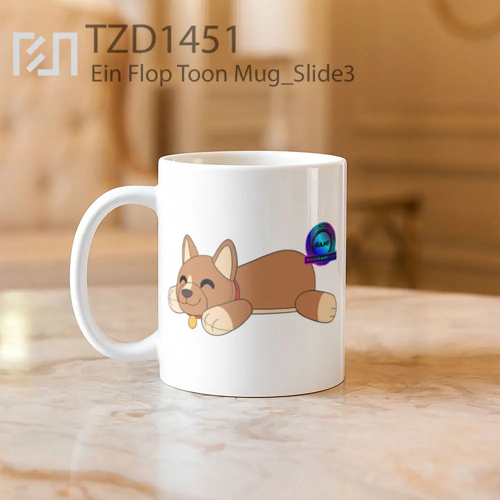 Ein Flop Toon Mug - All-side / Desain