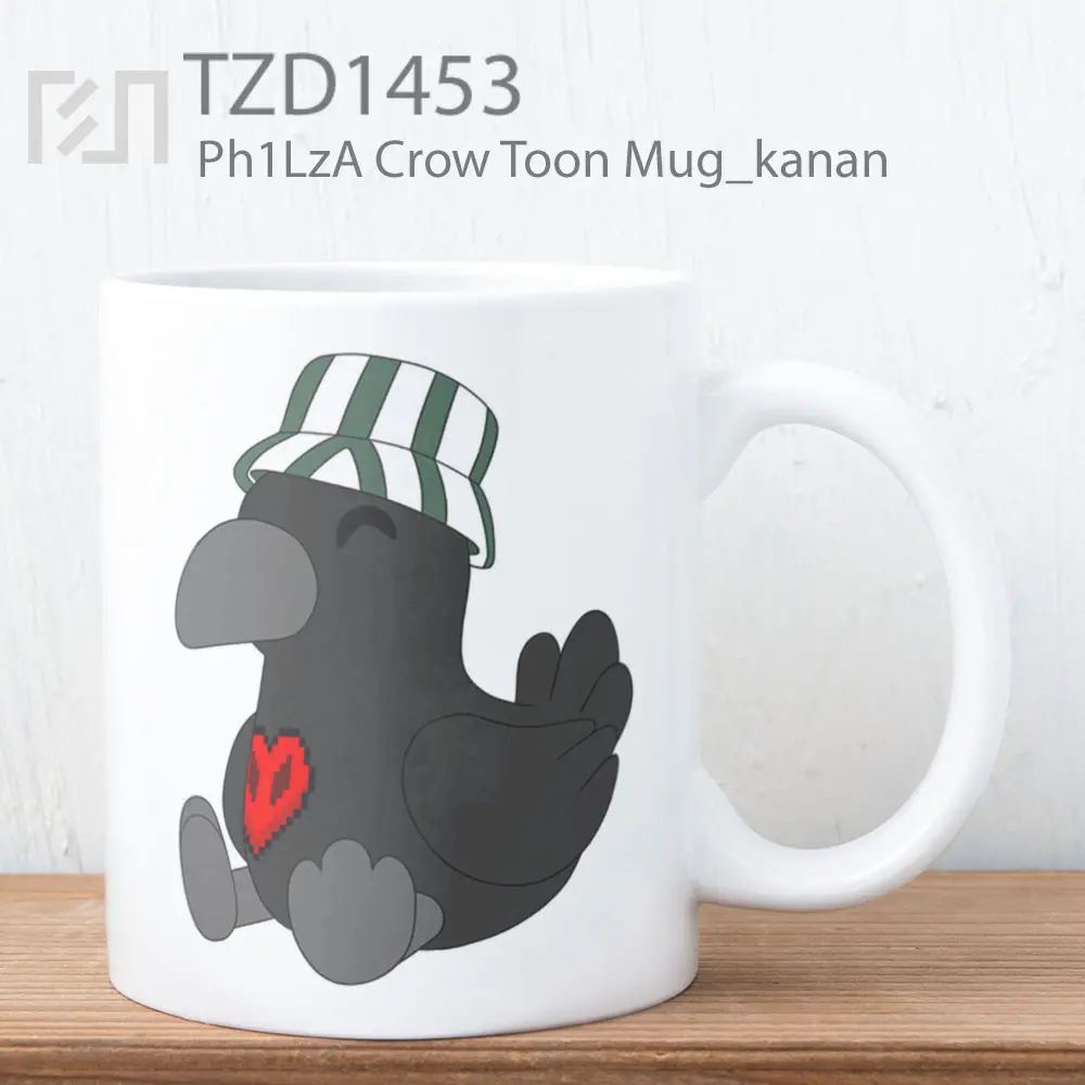 Ph1LzA Crow Toon Mug