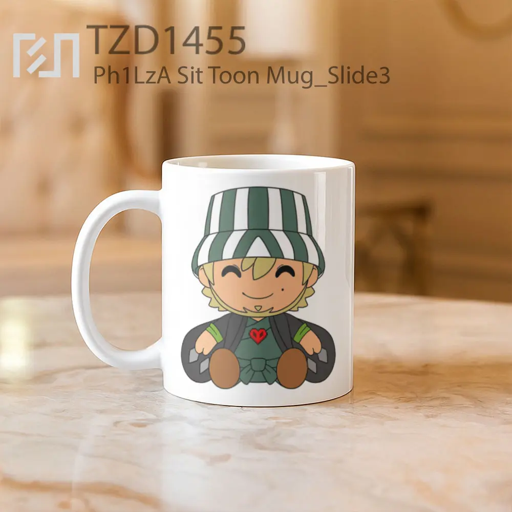 Ph1LzA Sit Toon Mug - All-side / Desain