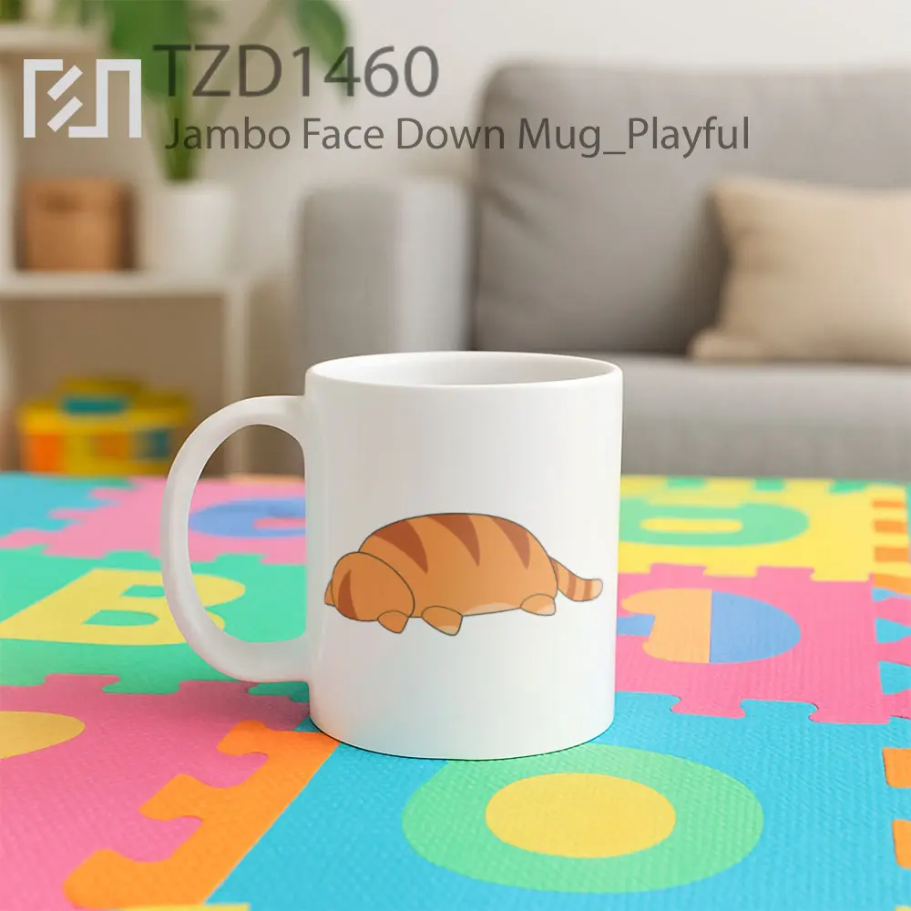 Jambo Face Down Mug - All-side / Desain
