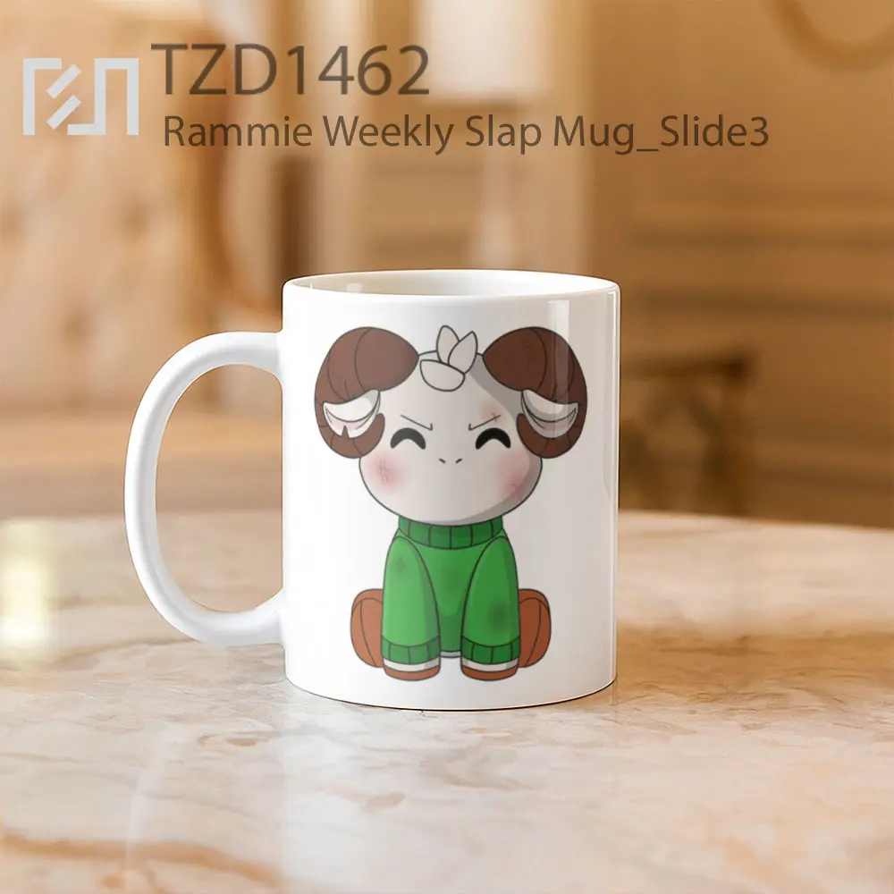 Rammie Weekly Slap Mug - All-side / Desain