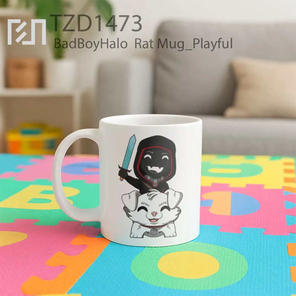 BadBoyHalo  Rat Mug - All-side / Desain
