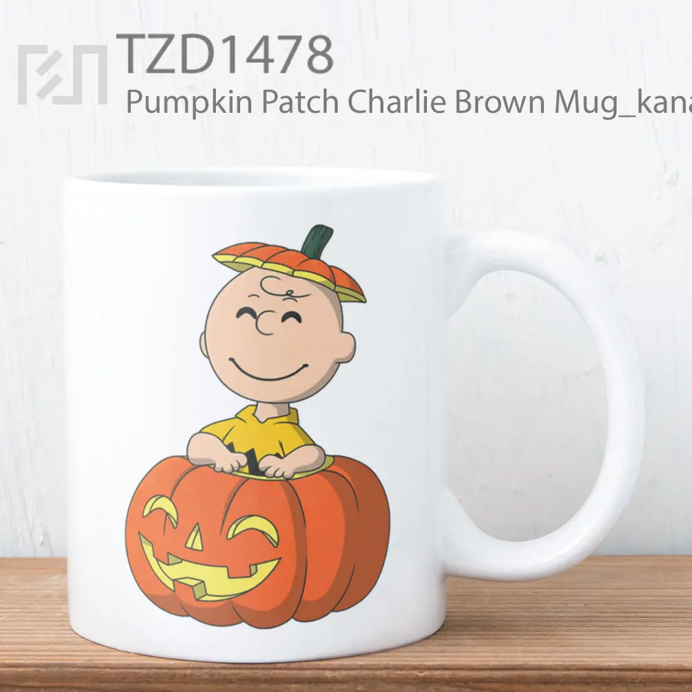 Pumpkin Patch Charlie Brown Mug