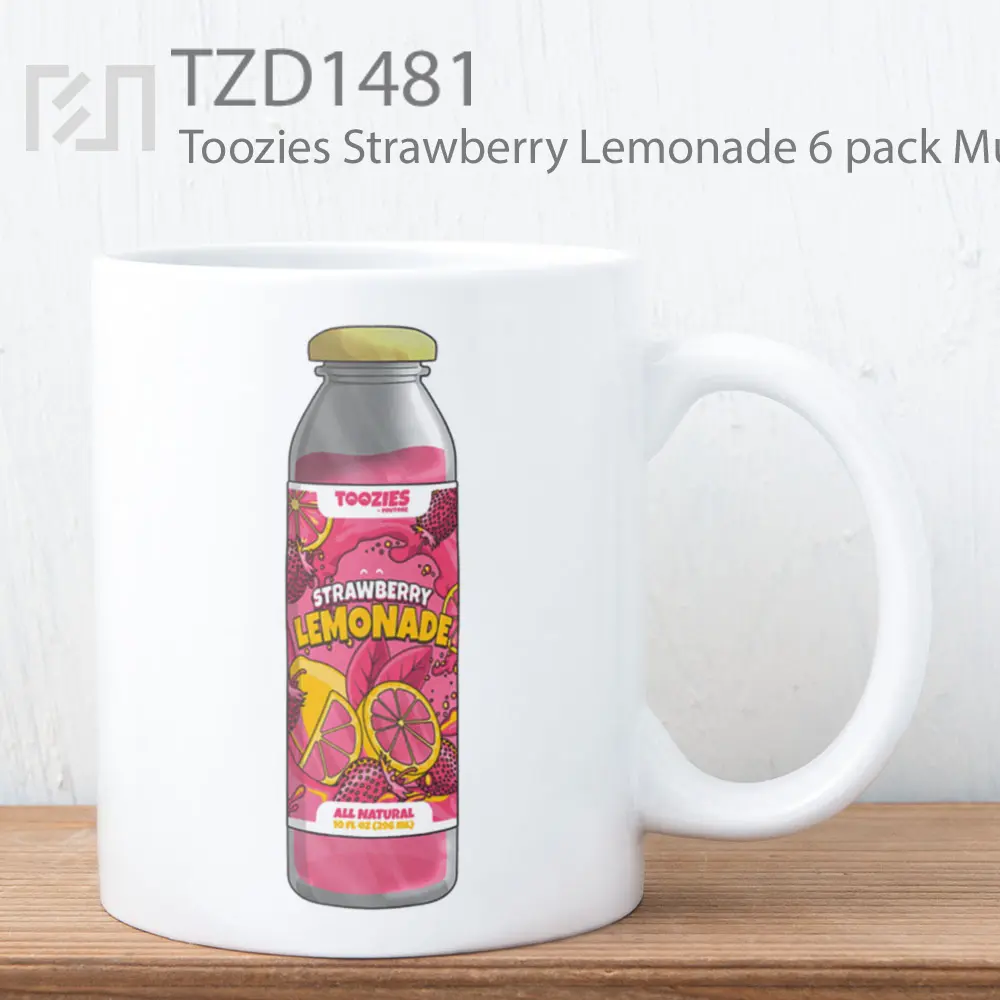 Toozies Strawberry Lemonade 6 pack Mug
