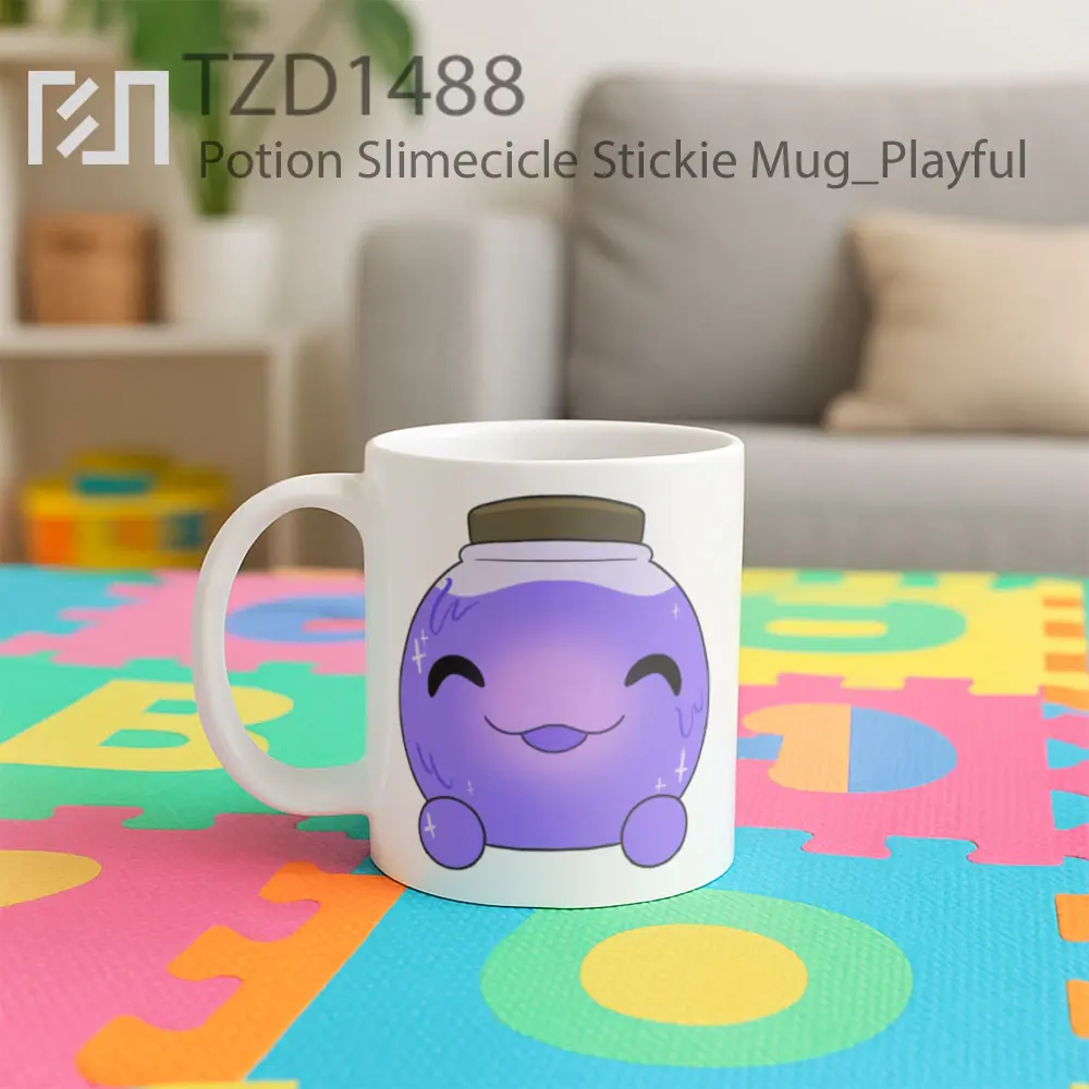 Potion Slimecicle Stickie Mug - All-side / Desain