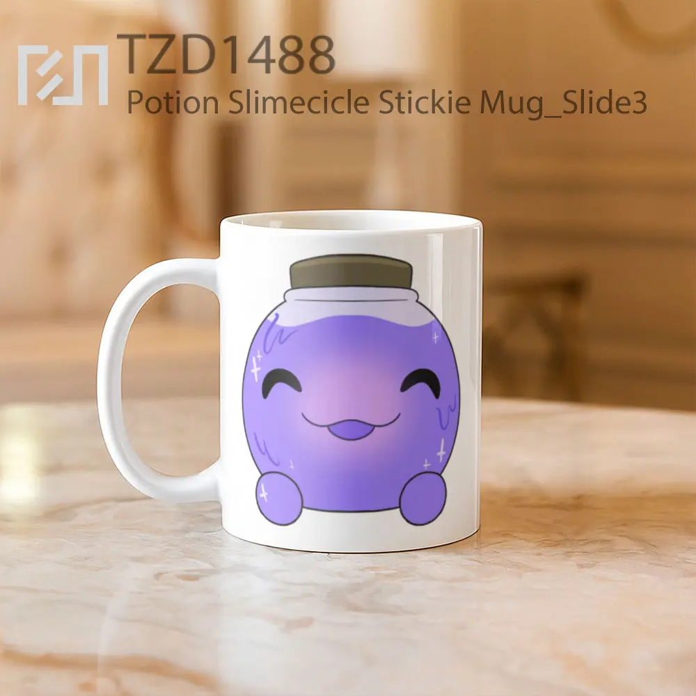 Potion Slimecicle Stickie Mug - All-side / Desain
