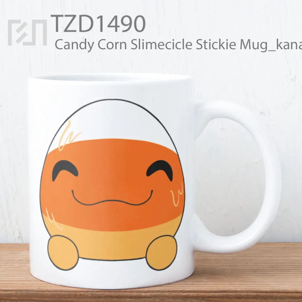 Candy Corn Slimecicle Stickie Mug
