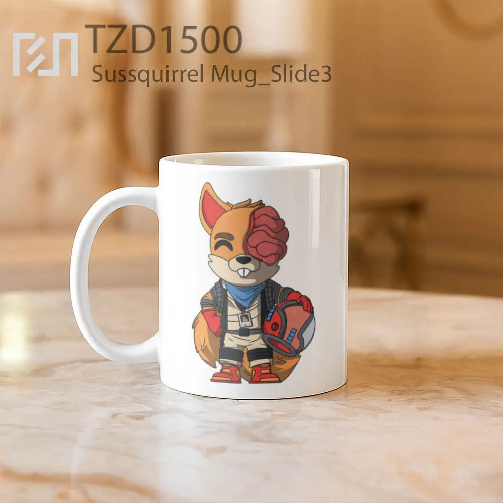Sussquirrel Mug - All-side / Desain