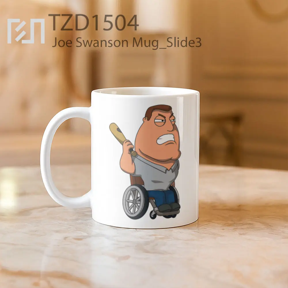 Joe Swanson Mug - All-side / Desain