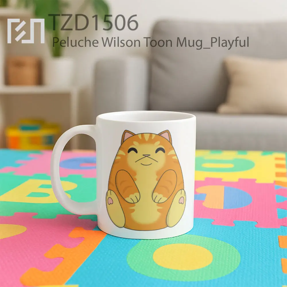 Peluche Wilson Toon Mug - All-side / Desain