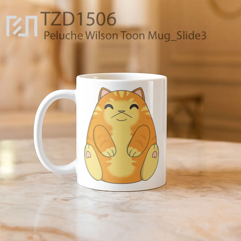 Peluche Wilson Toon Mug - All-side / Desain