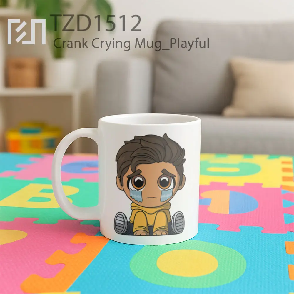 Crank Crying Mug - All-side / Desain