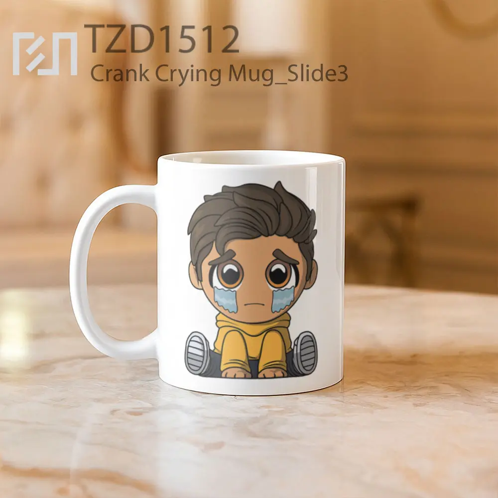 Crank Crying Mug - All-side / Desain