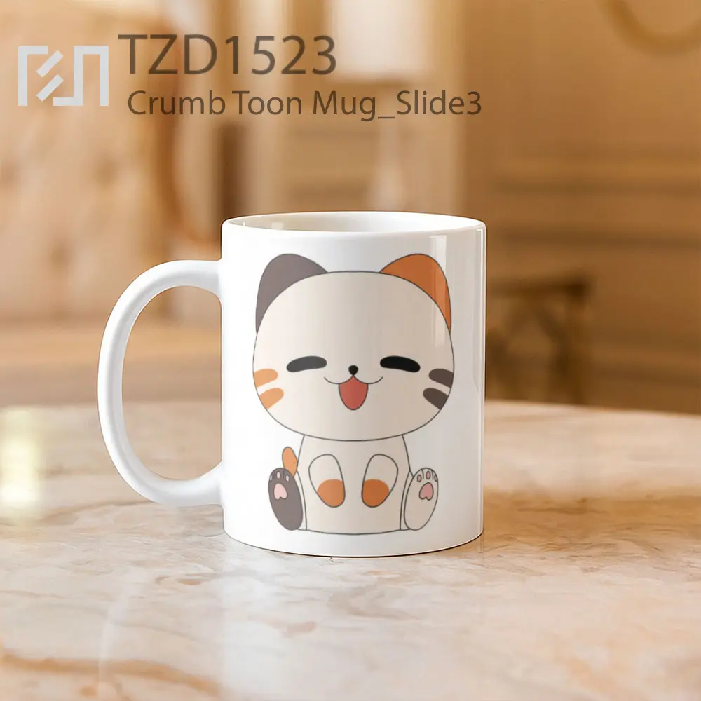 Crumb Toon Mug - All-side / Desain