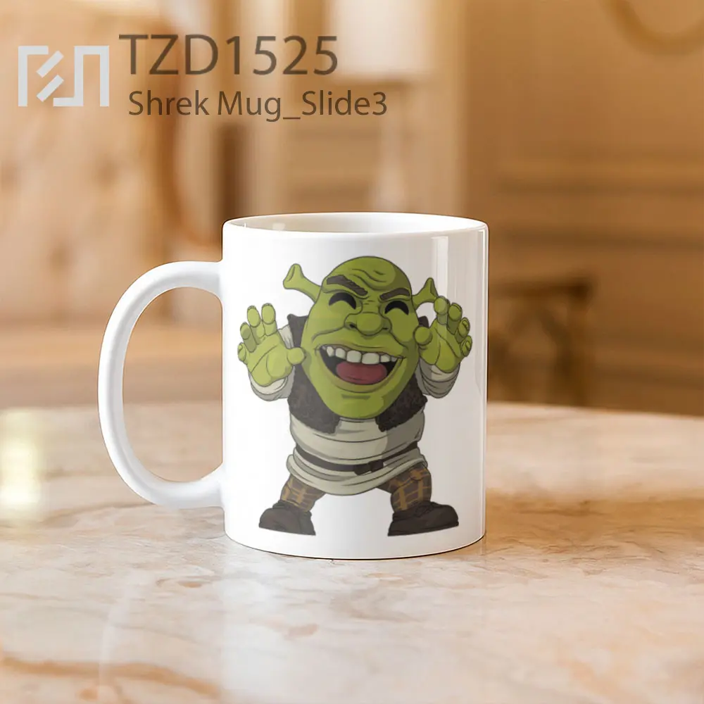 Shrek Mug - All-side / Desain
