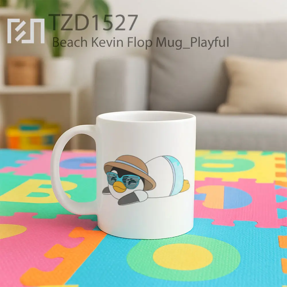 Beach Kevin Flop Mug - All-side / Desain