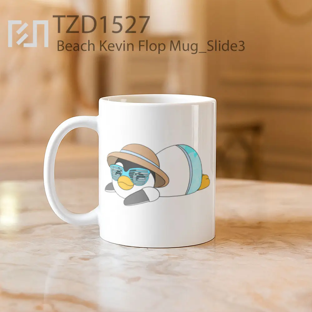 Beach Kevin Flop Mug - All-side / Desain
