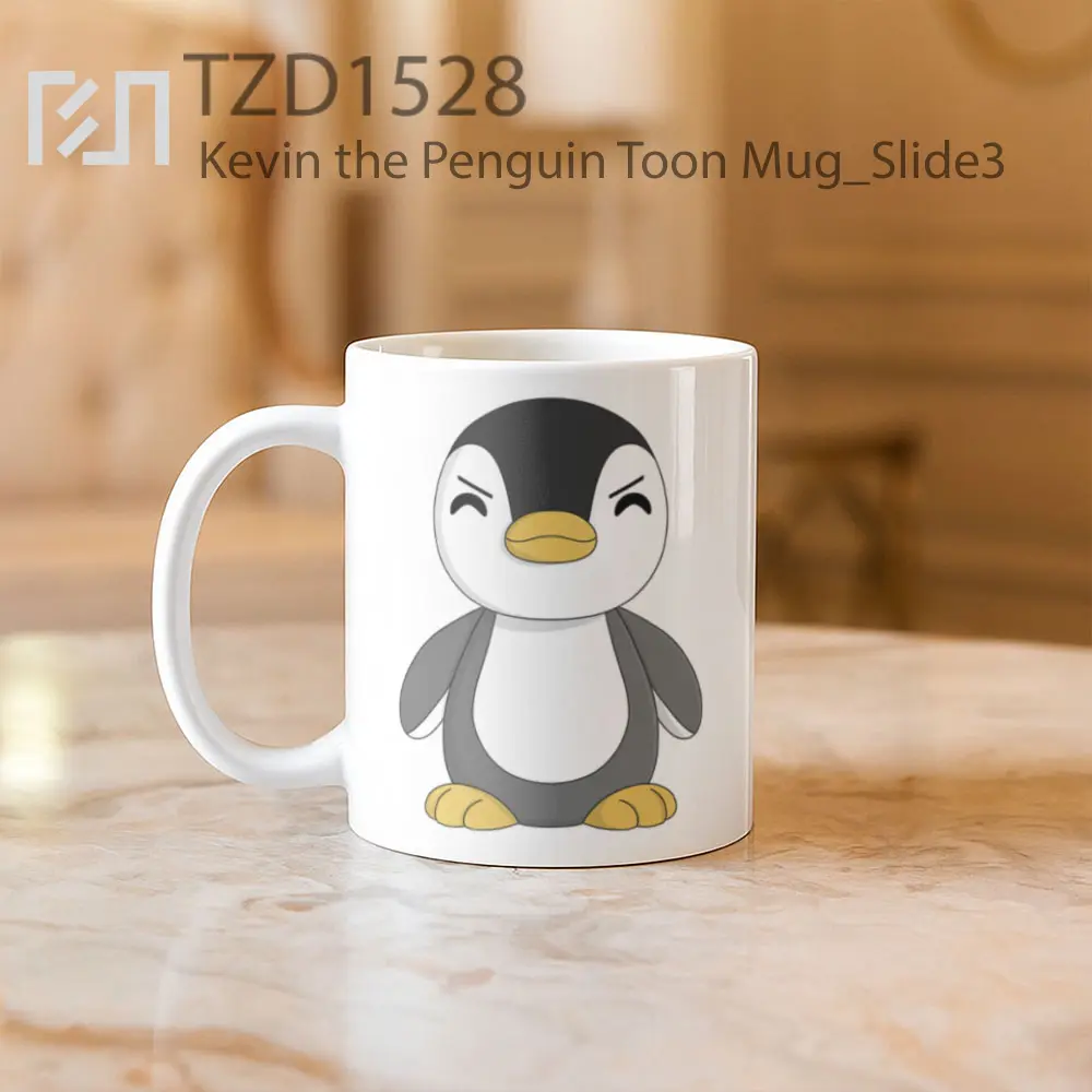 Kevin the Penguin Toon Mug - All-side / Desain