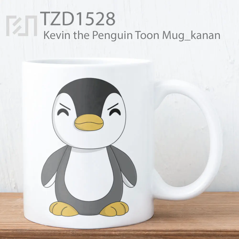 Kevin the Penguin Toon Mug