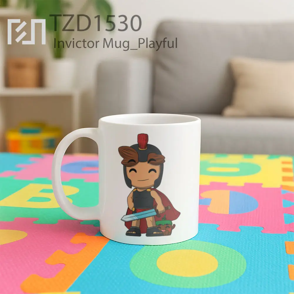 Invictor Mug - All-side / Desain