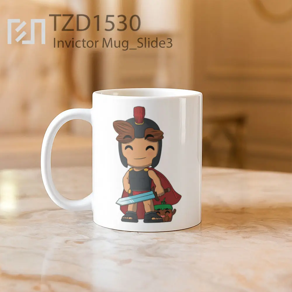 Invictor Mug - All-side / Desain