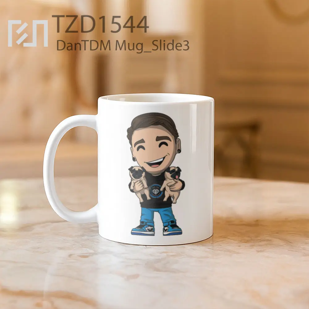 DanTDM Mug - All-side / Desain