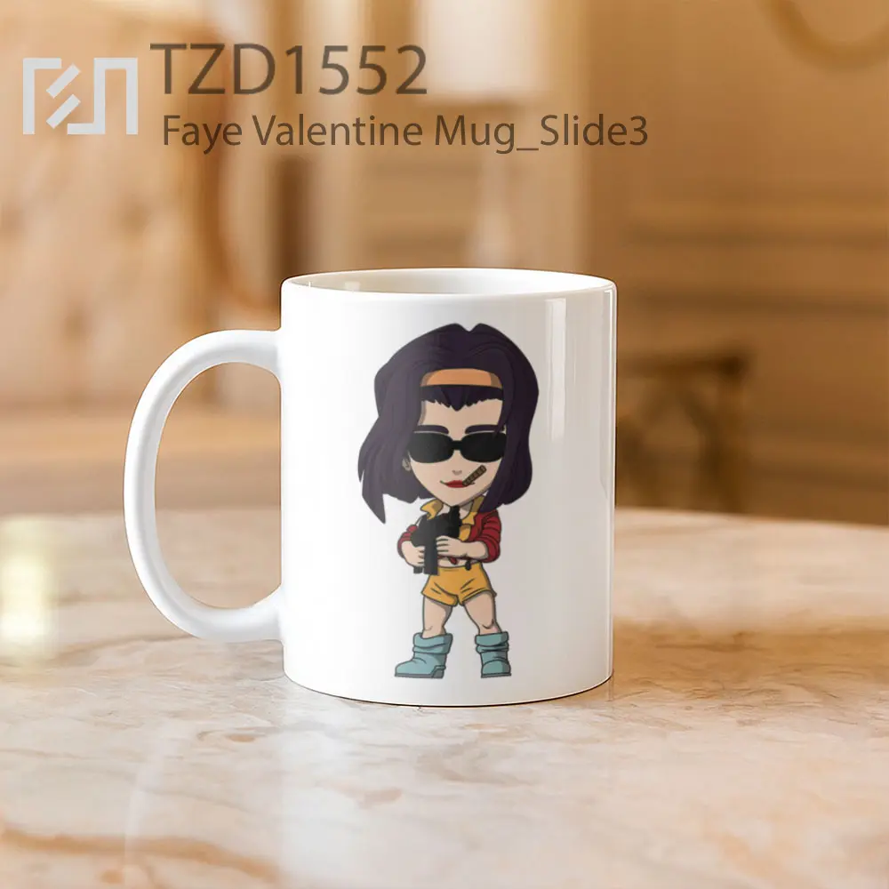 Faye Valentine Mug - All-side / Desain