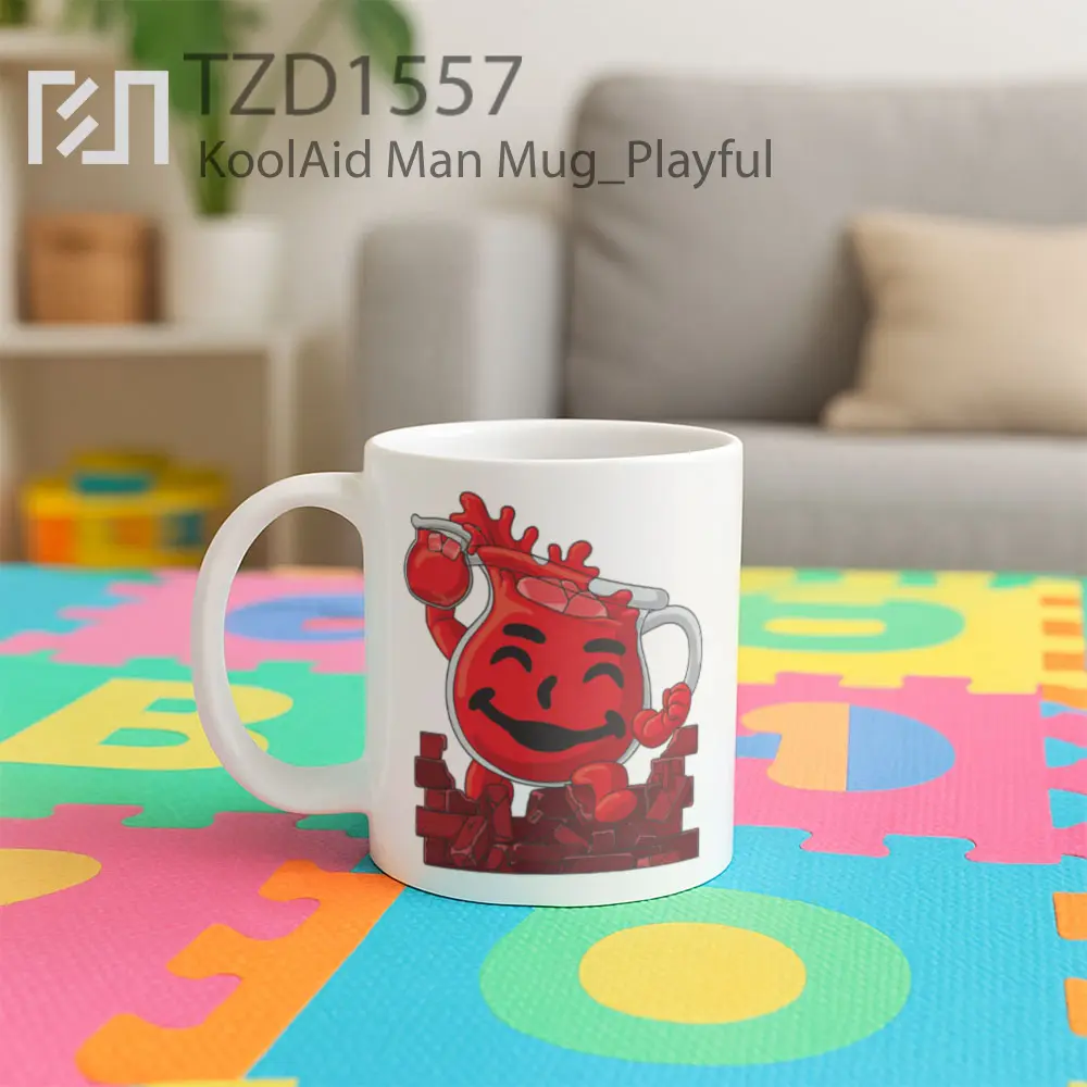 KoolAid Man Mug - All-side / Desain
