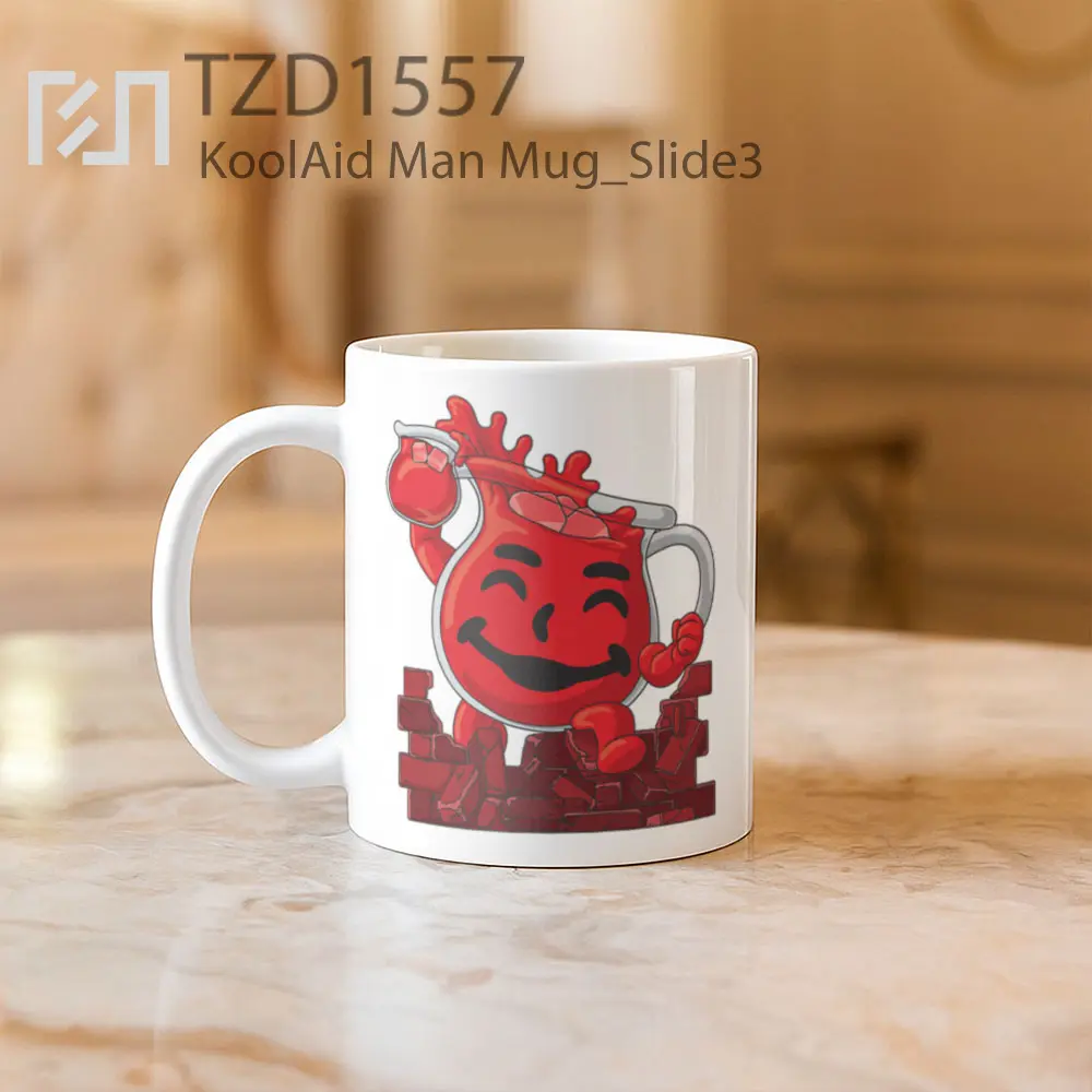 KoolAid Man Mug - All-side / Desain