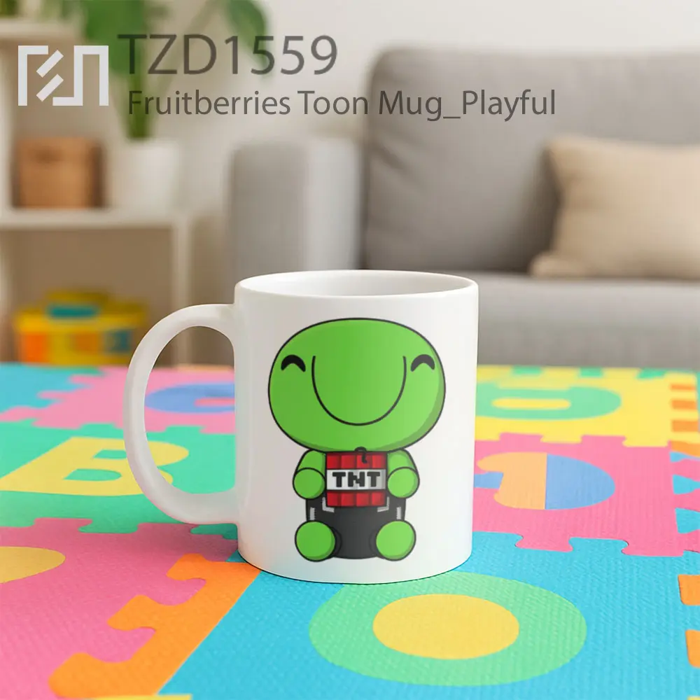 Fruitberries Toon Mug - All-side / Desain