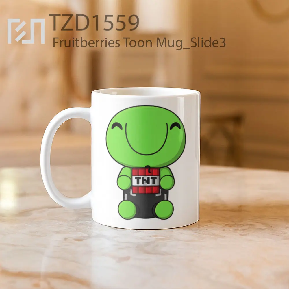 Fruitberries Toon Mug - All-side / Desain