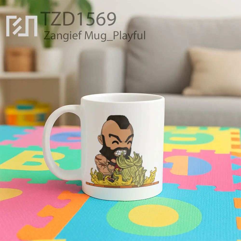 Zangief Mug - All-side / Desain