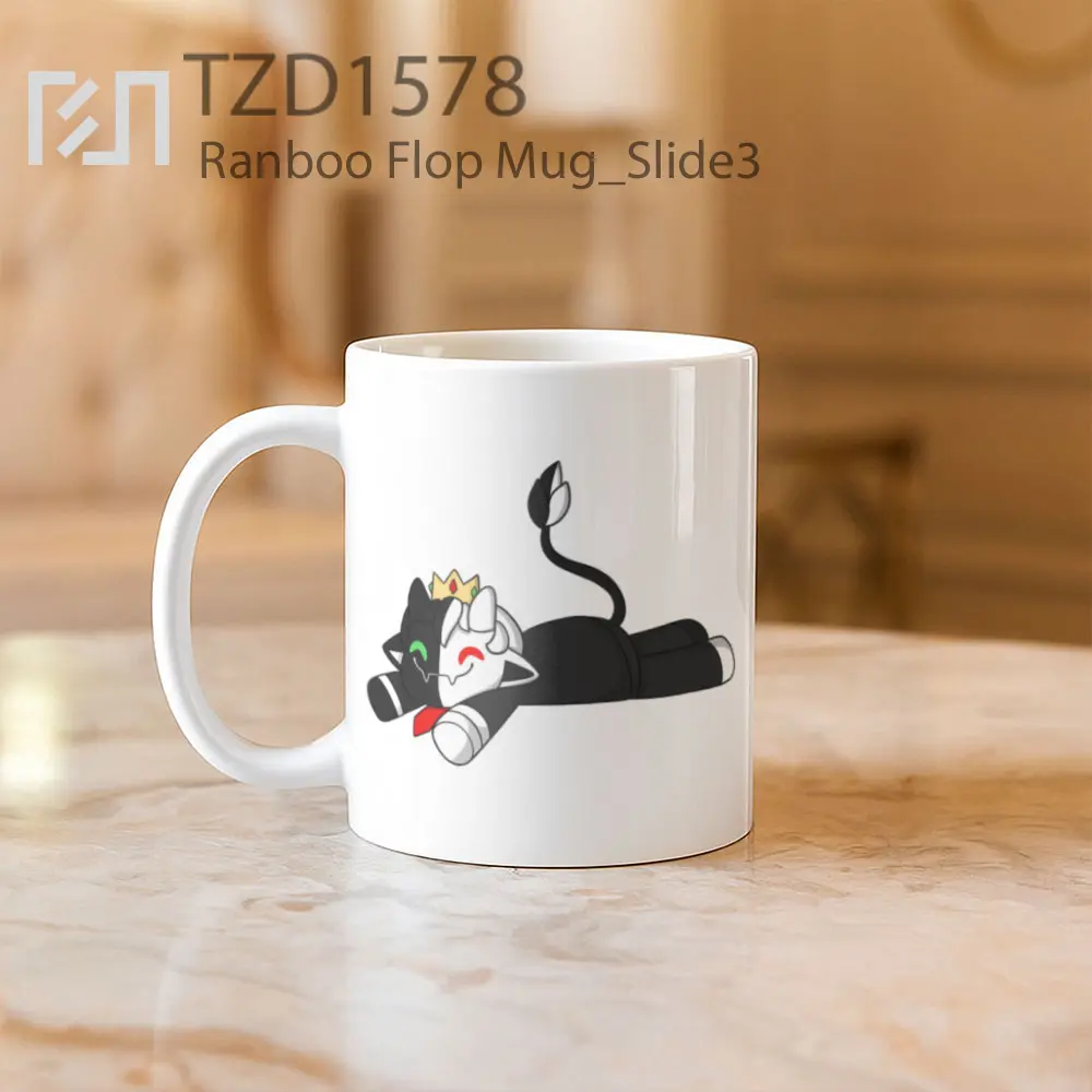 Ranboo Flop Mug - All-side / Desain