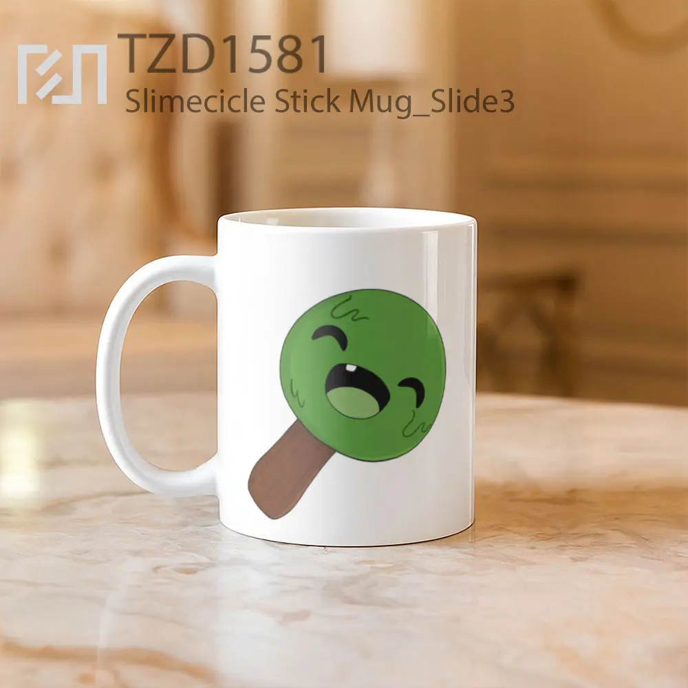 Slimecicle Stick Mug - All-side / Desain