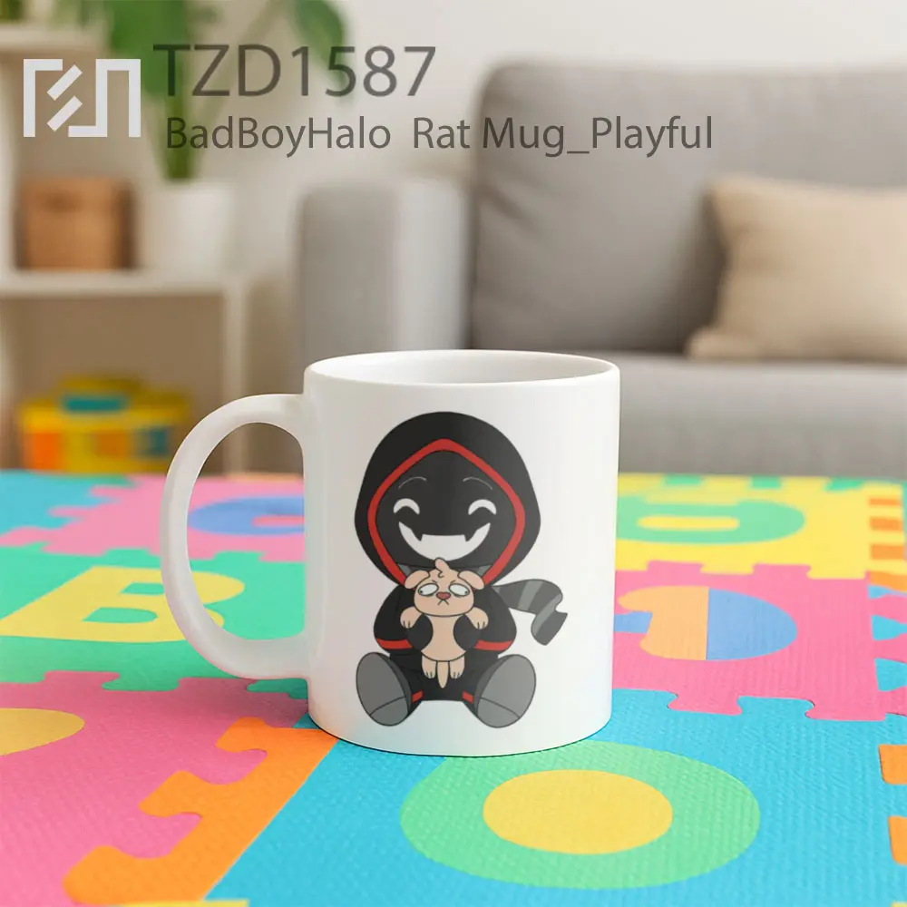 BadBoyHalo  Rat Mug - All-side / Desain