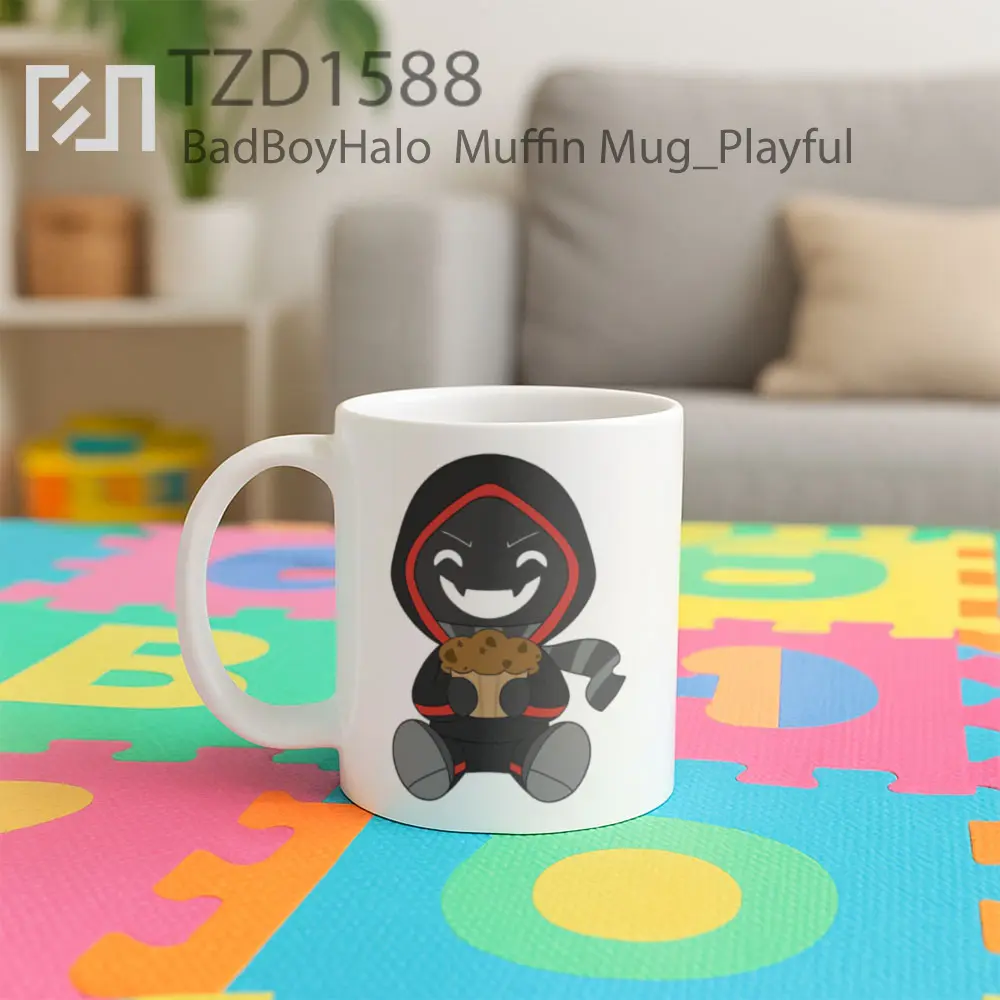 BadBoyHalo  Muffin Mug - All-side / Desain