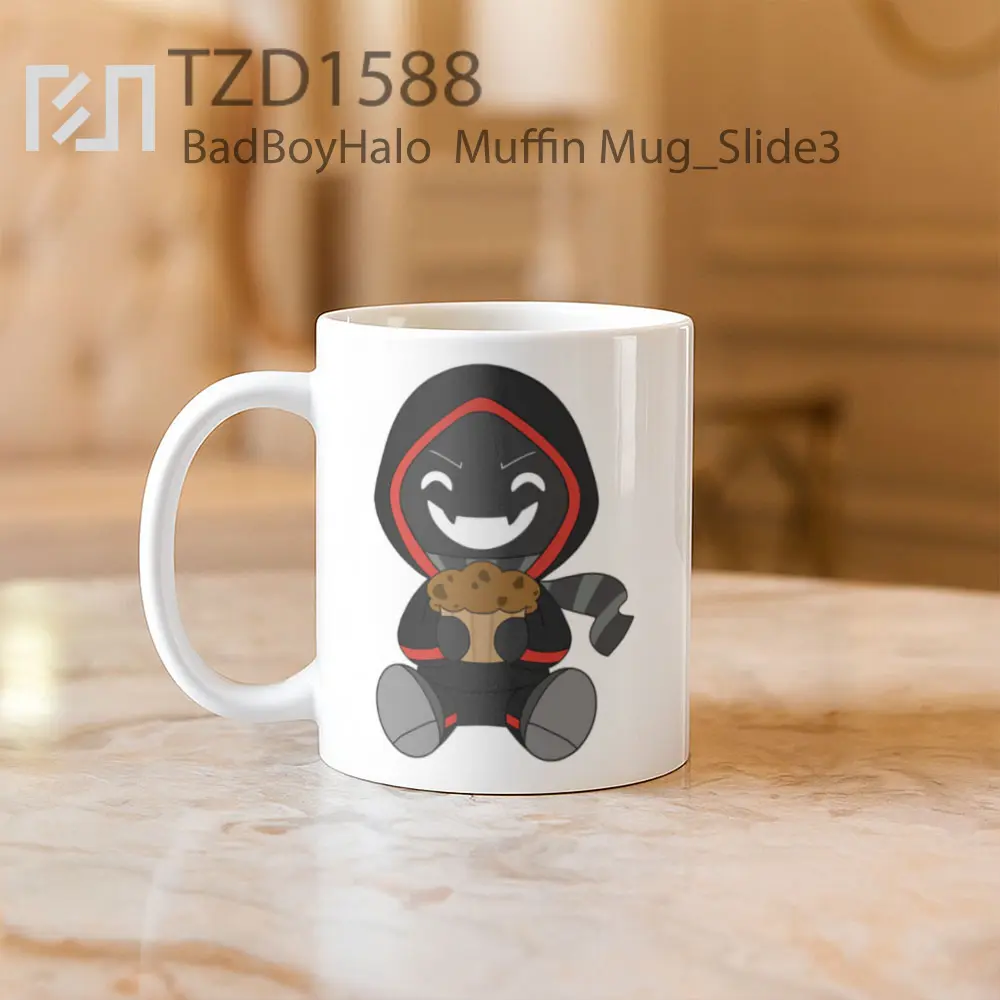 BadBoyHalo  Muffin Mug - All-side / Desain