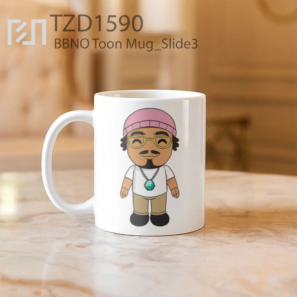 BBNO Toon Mug - All-side / Desain