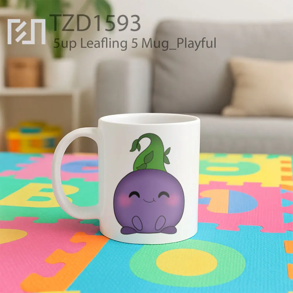 5up Leafling 5 Mug - All-side / Desain
