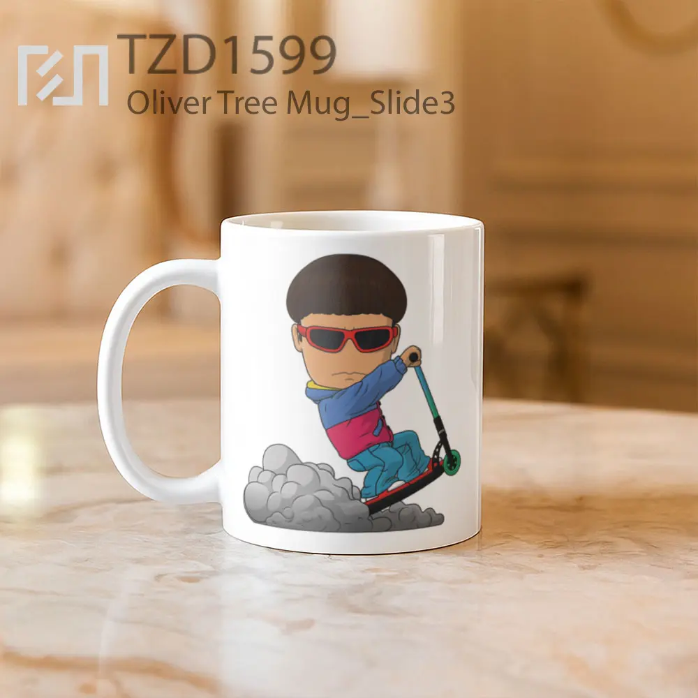 Oliver Tree Mug - All-side / Desain