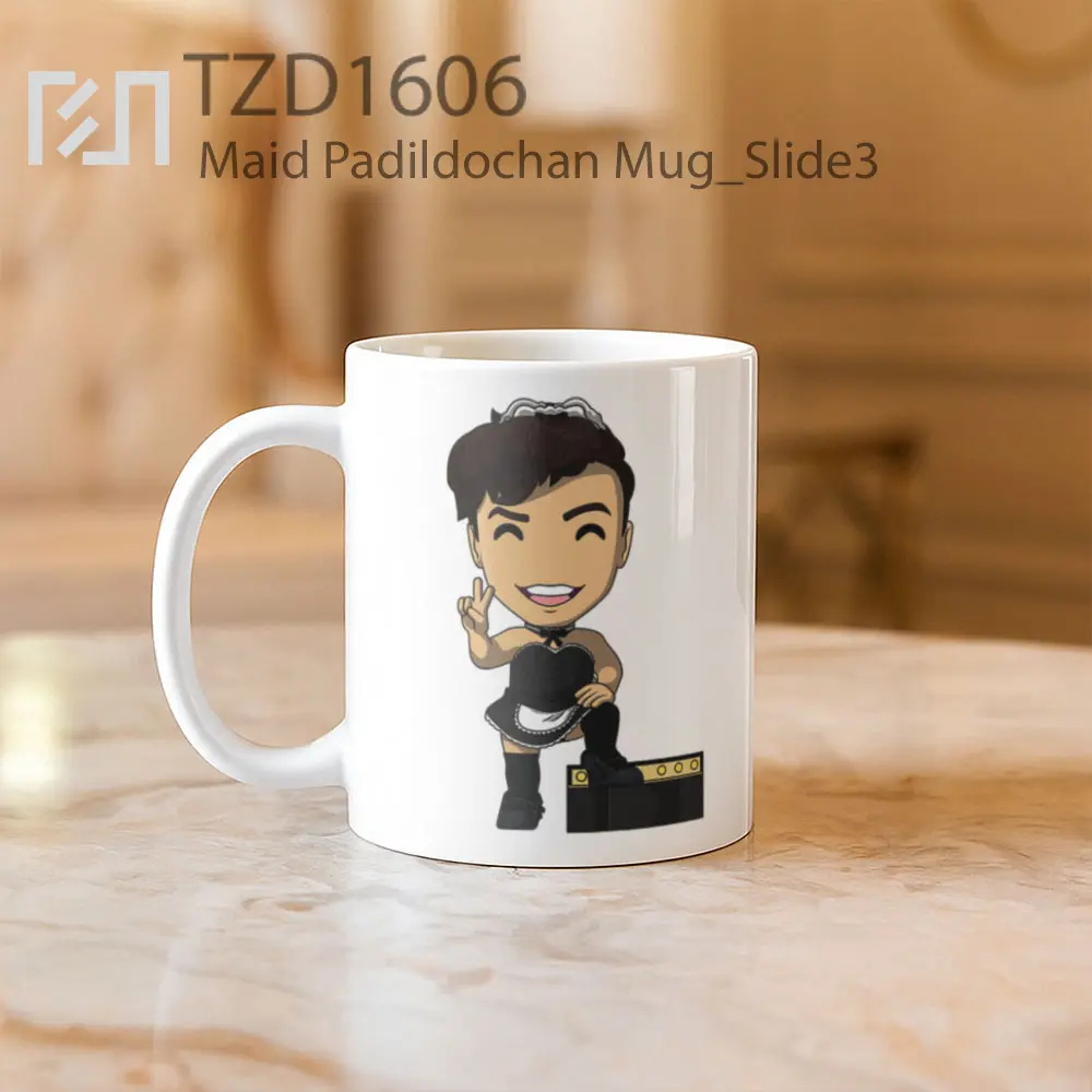 Maid Padildochan Mug - All-side / Desain