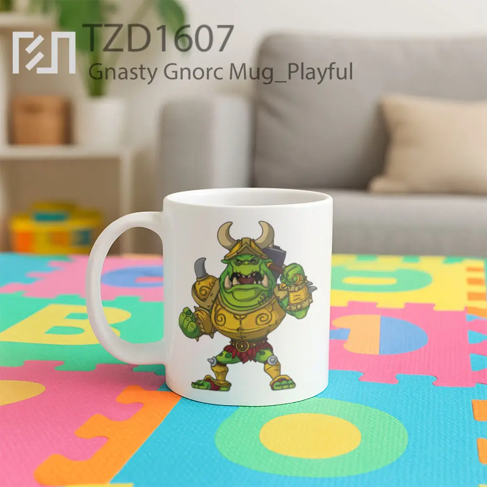 Gnasty Gnorc Mug - All-side / Desain