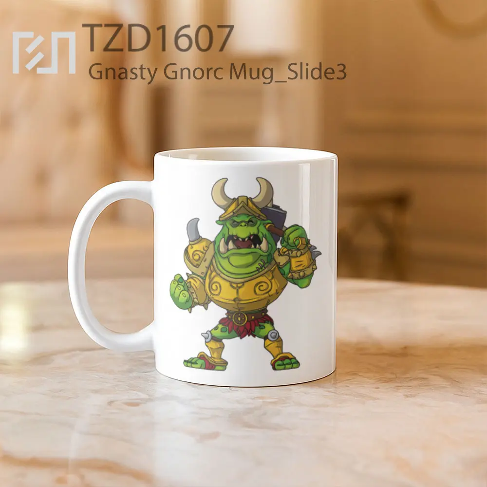 Gnasty Gnorc Mug - All-side / Desain