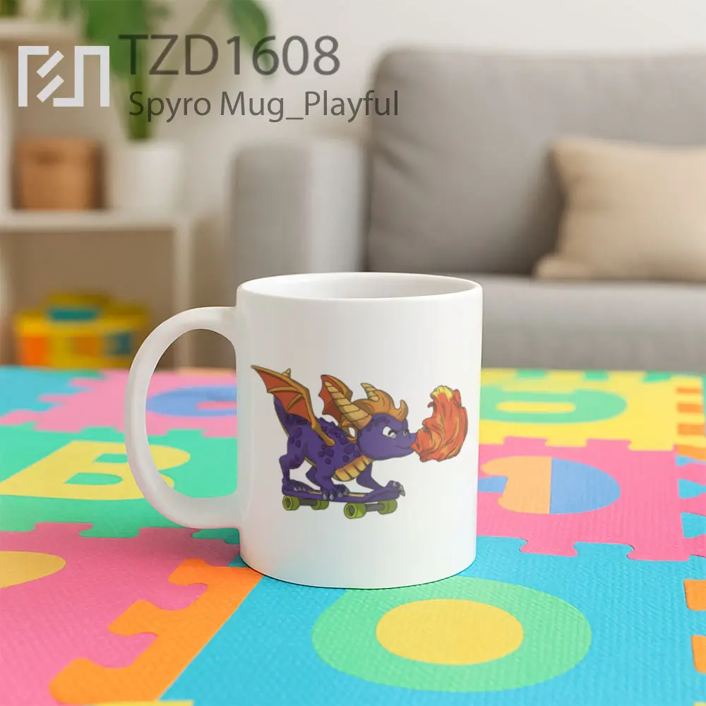 Spyro Mug - All-side / Desain
