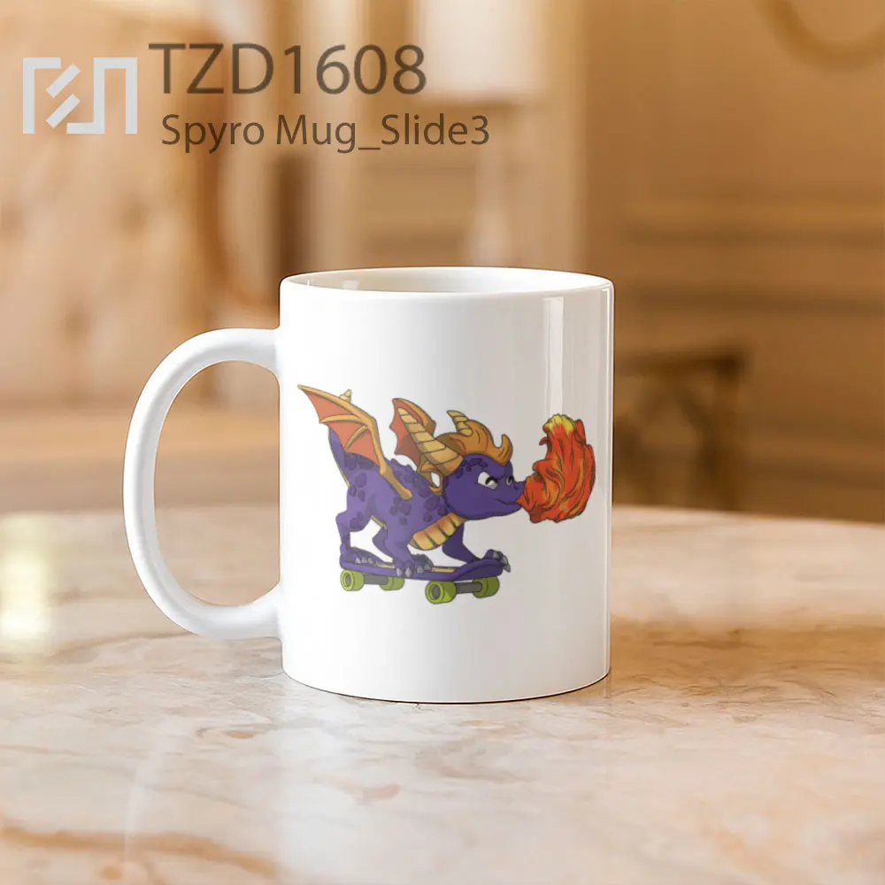 Spyro Mug - All-side / Desain