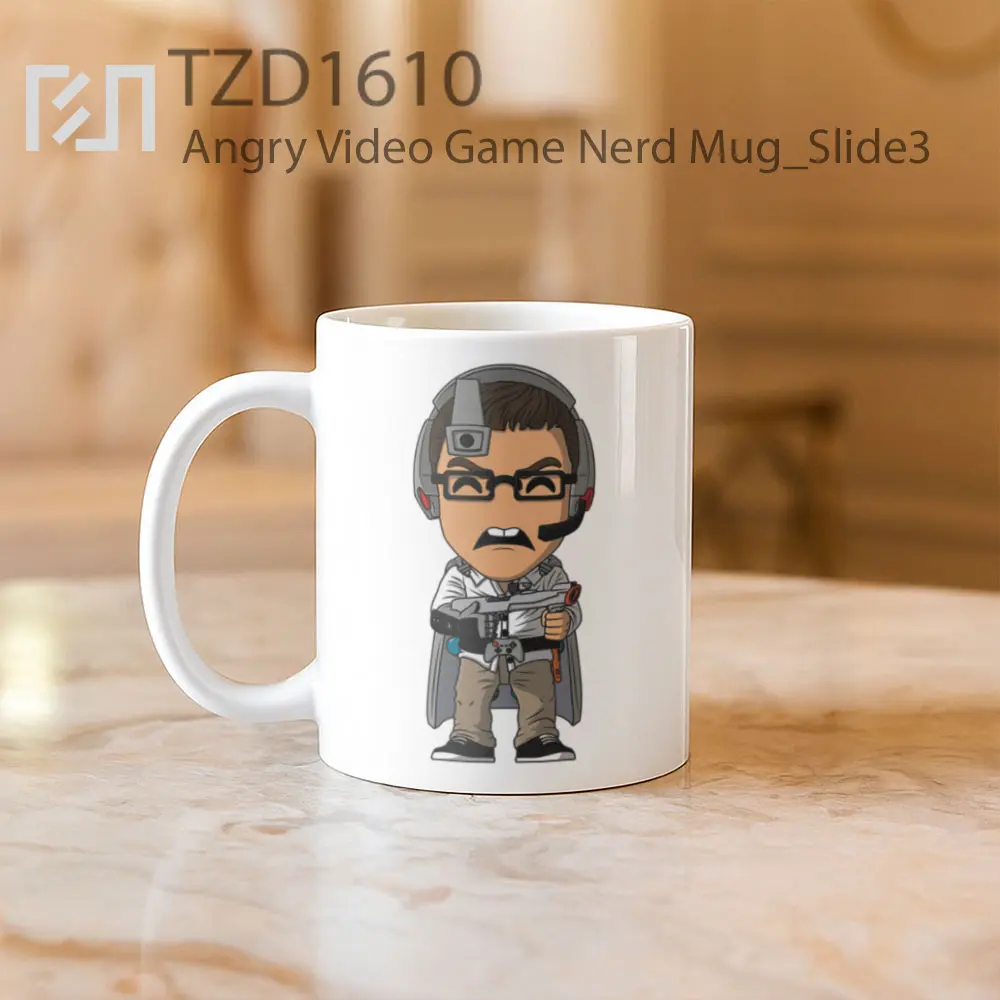Angry Video Game Nerd Mug - All-side / Desain