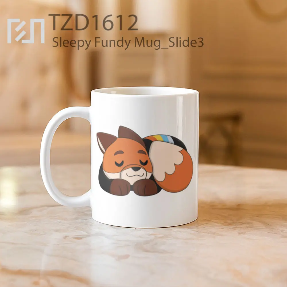 Sleepy Fundy Mug - All-side / Desain