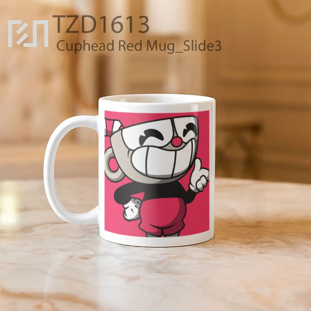 Cuphead Red Mug - All-side / Desain