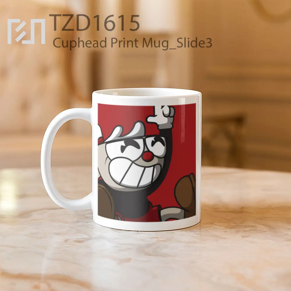 Cuphead Print Mug - All-side / Desain